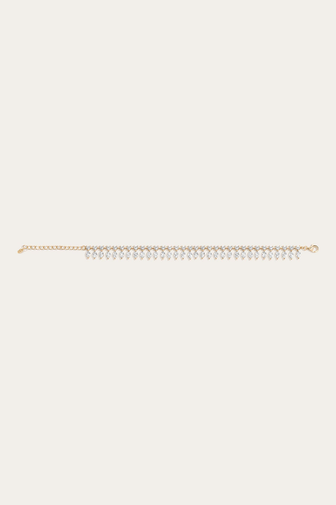 Women’s Marquise Fringe Bracelet | Aurate x The Frye Company Yellow Vermeil
