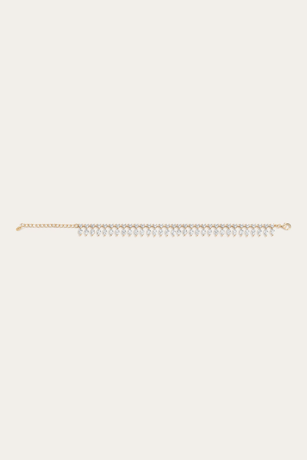 Women’s Marquise Fringe Bracelet | Aurate x The Frye Company Yellow Vermeil