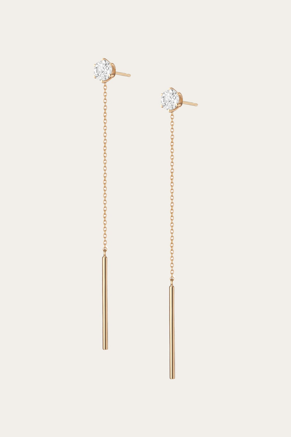 Women’s Spur Lariat Earrings | Aurate x The Frye Company Yellow Vermeil