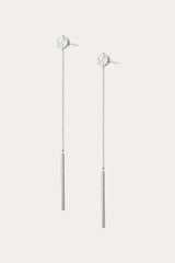 Women’s Spur Lariat Earrings | Aurate x The Frye Company Sterling Silver