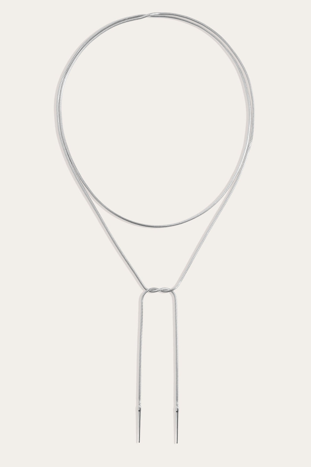 Women’s Lasso Wrap Necklace | Aurate x The Frye Company Sterling Silver