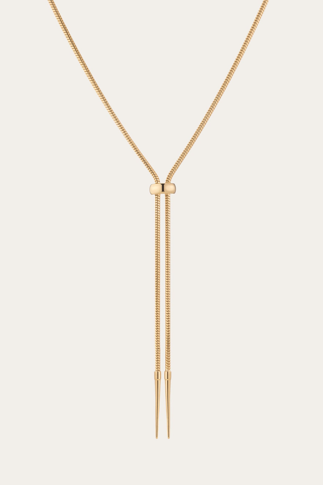 Women’s Lasso Bolo Necklace | Aurate x The Frye Company Yellow Vermeil
