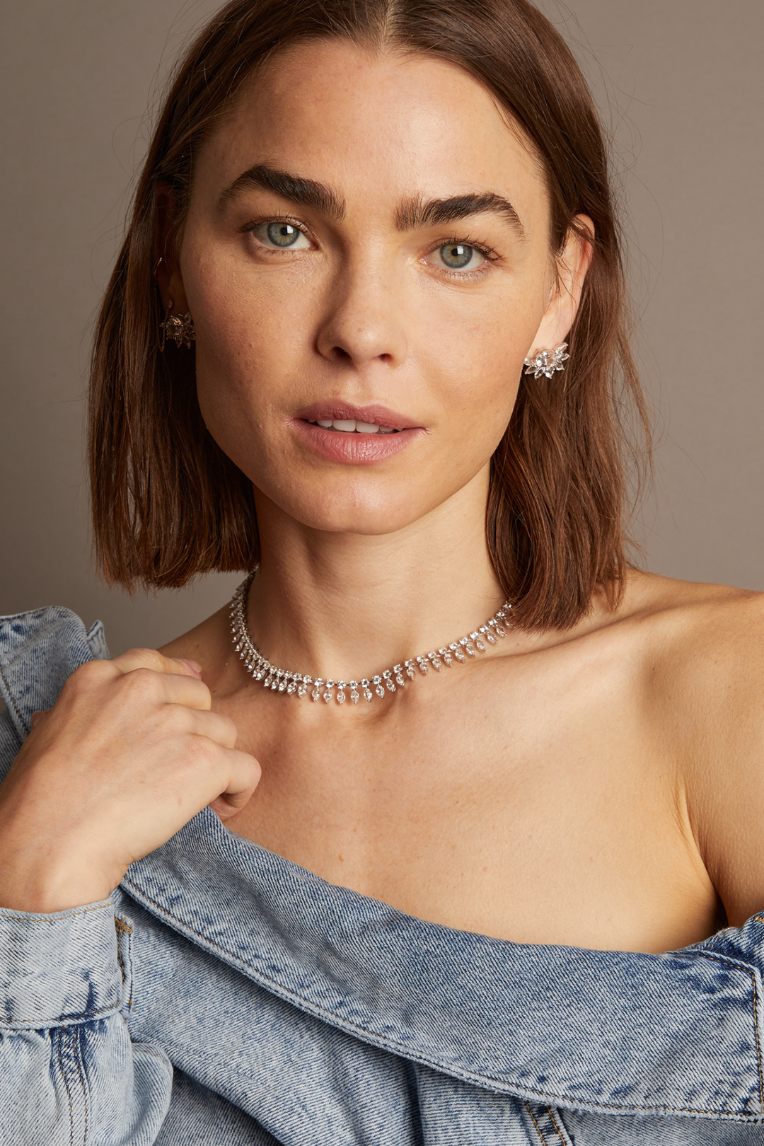 Women’s Marquise Fringe Necklace | Aurate x The Frye Company Sterling Silver