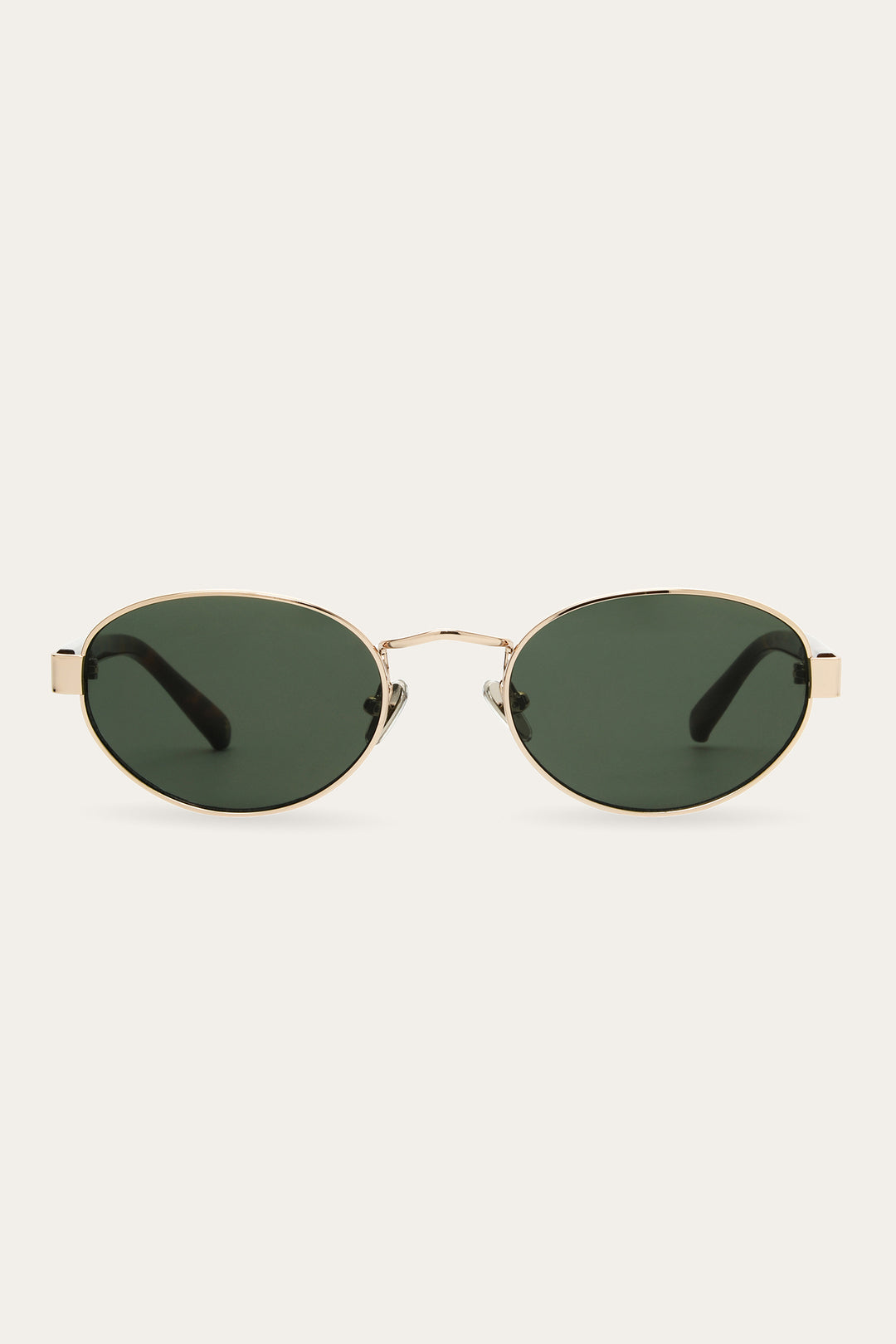 Savannah Sunglasses Olive Gold