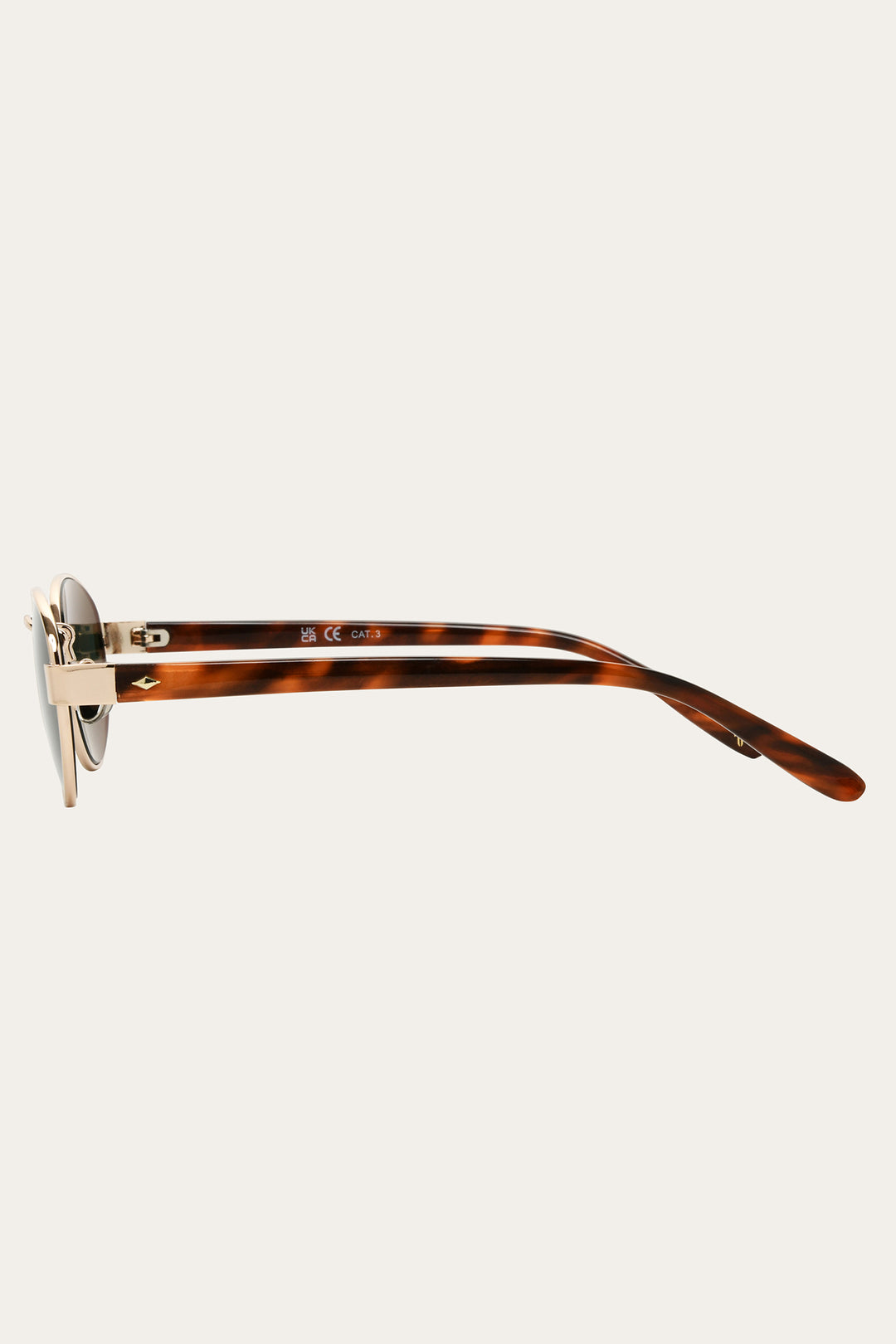 Savannah Sunglasses Olive Gold