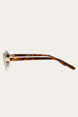 Savannah Sunglasses Olive Gold