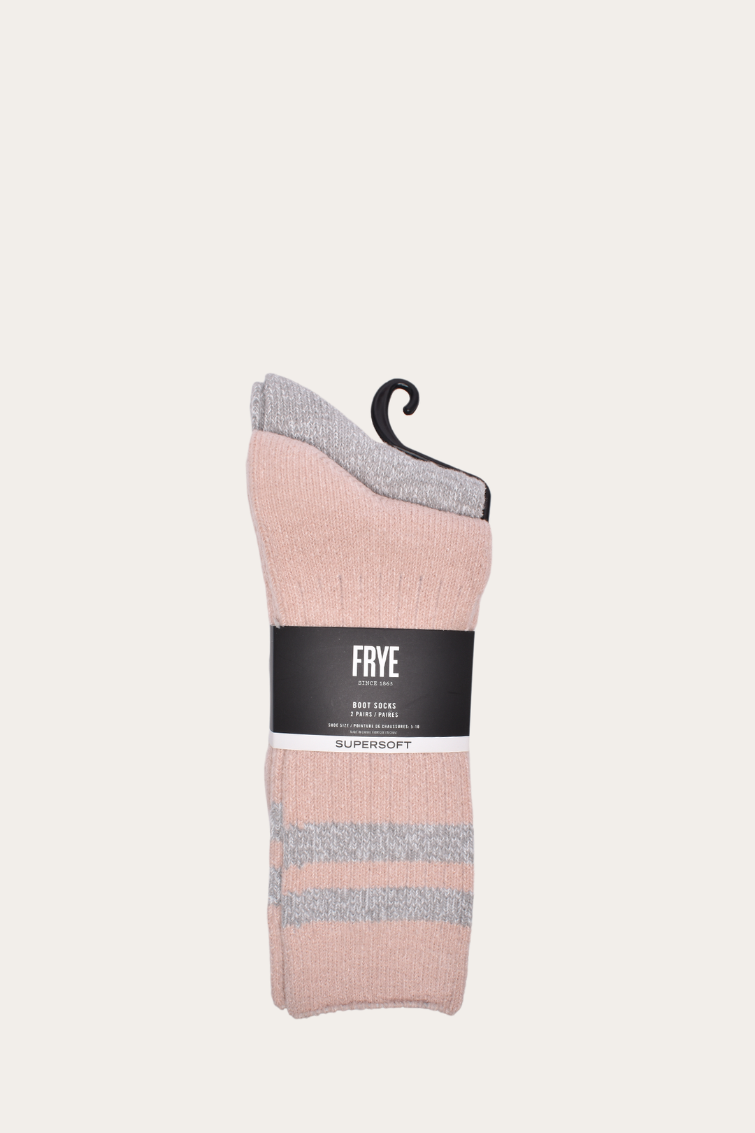 Women’s Blush Super Soft Boot Socks 2 Pack Blush