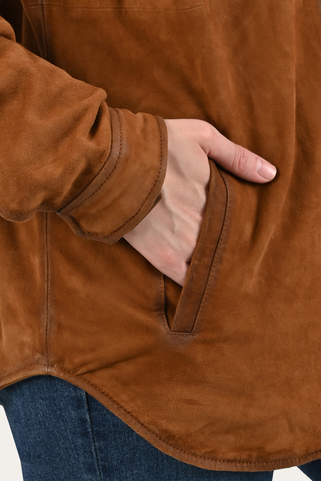 Light Brown Avett Overshirt Jacket Light Brown