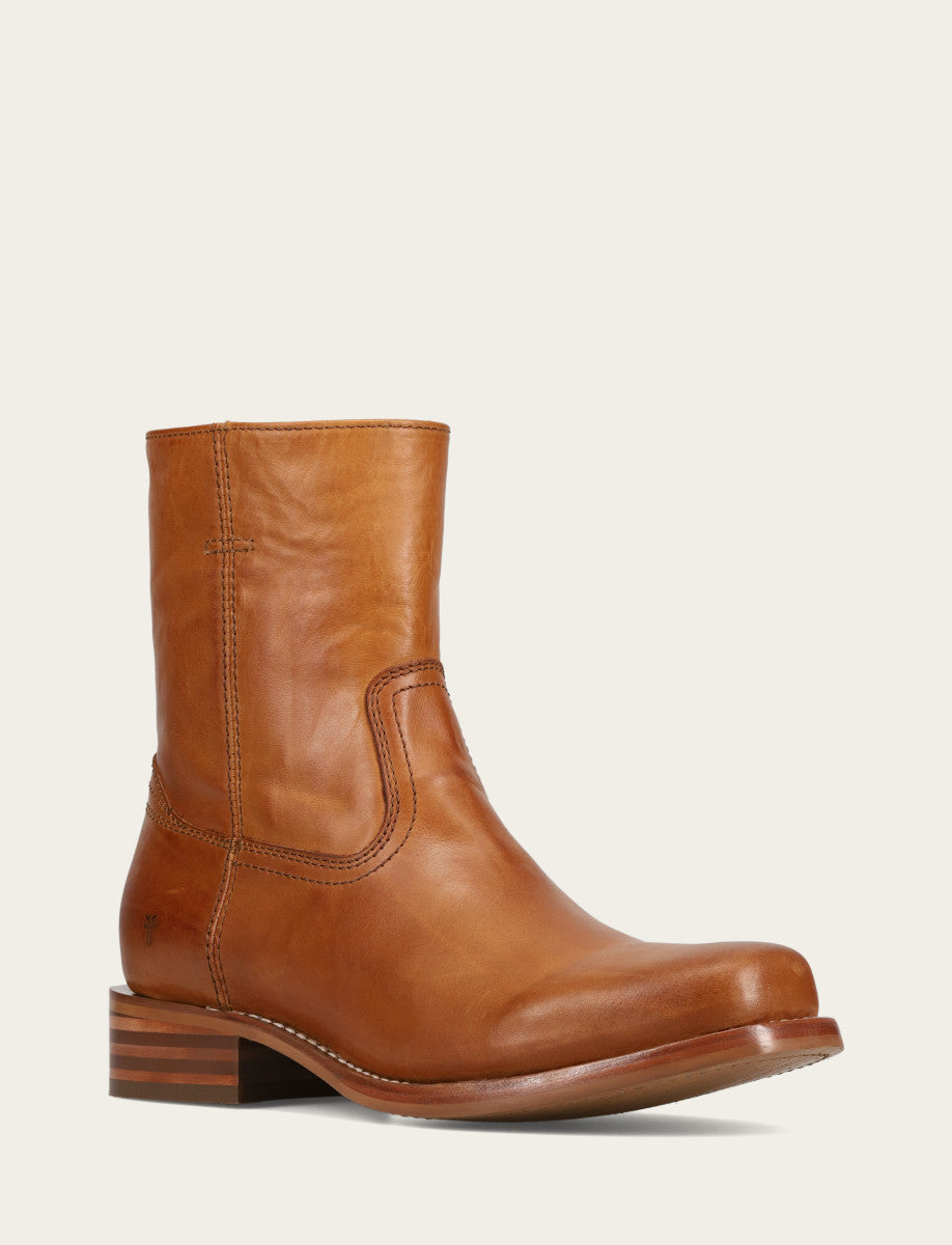 Men's Saddle Campus Inside Zip Boot Saddle