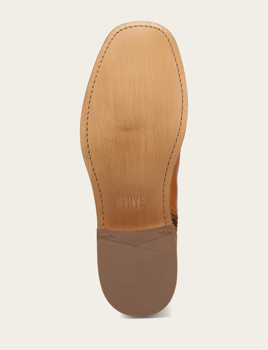 Men's Saddle Campus Inside Zip Boot Saddle