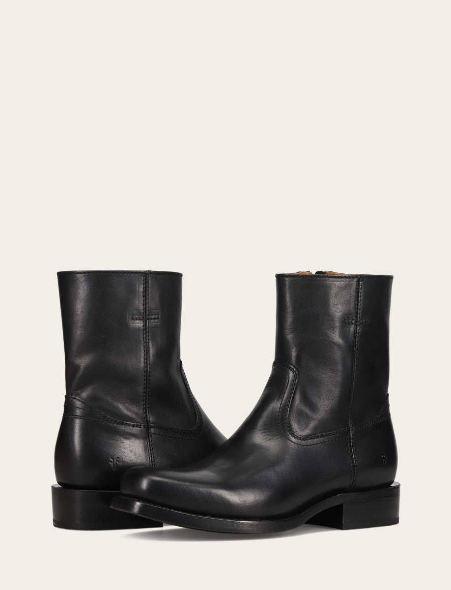 Men's Black Campus Inside Zip Boot Black