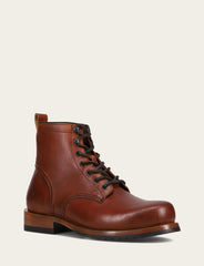 Men's Whiskey Hudson Workboot Plain Toe Boot Whiskey
