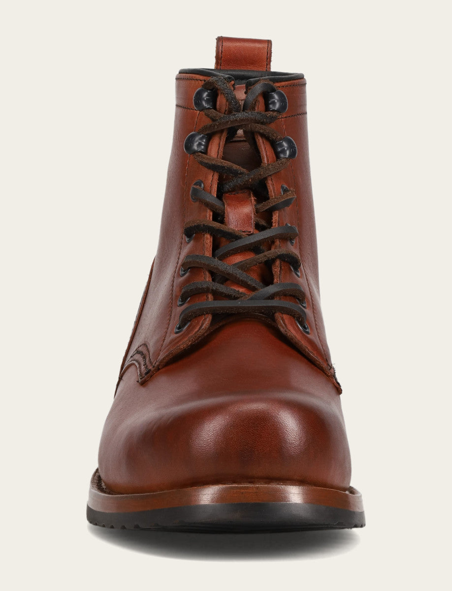 Men's Whiskey Hudson Workboot Plain Toe Boot Whiskey