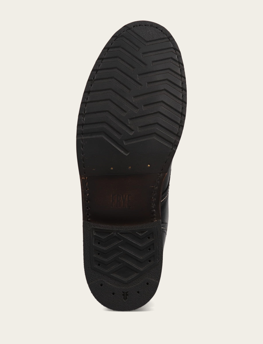 Men's Black Hudson Workboot Plain Toe Black