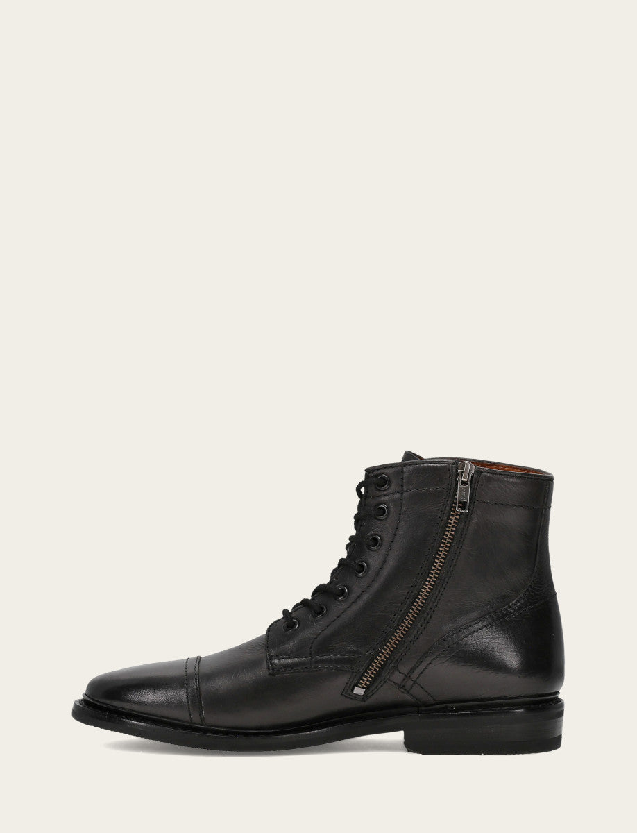 Men's Black Paul Mid Lace Boot Black