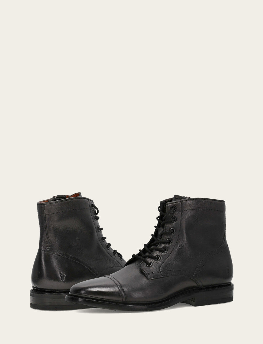 Men's Black Paul Mid Lace Boot Black