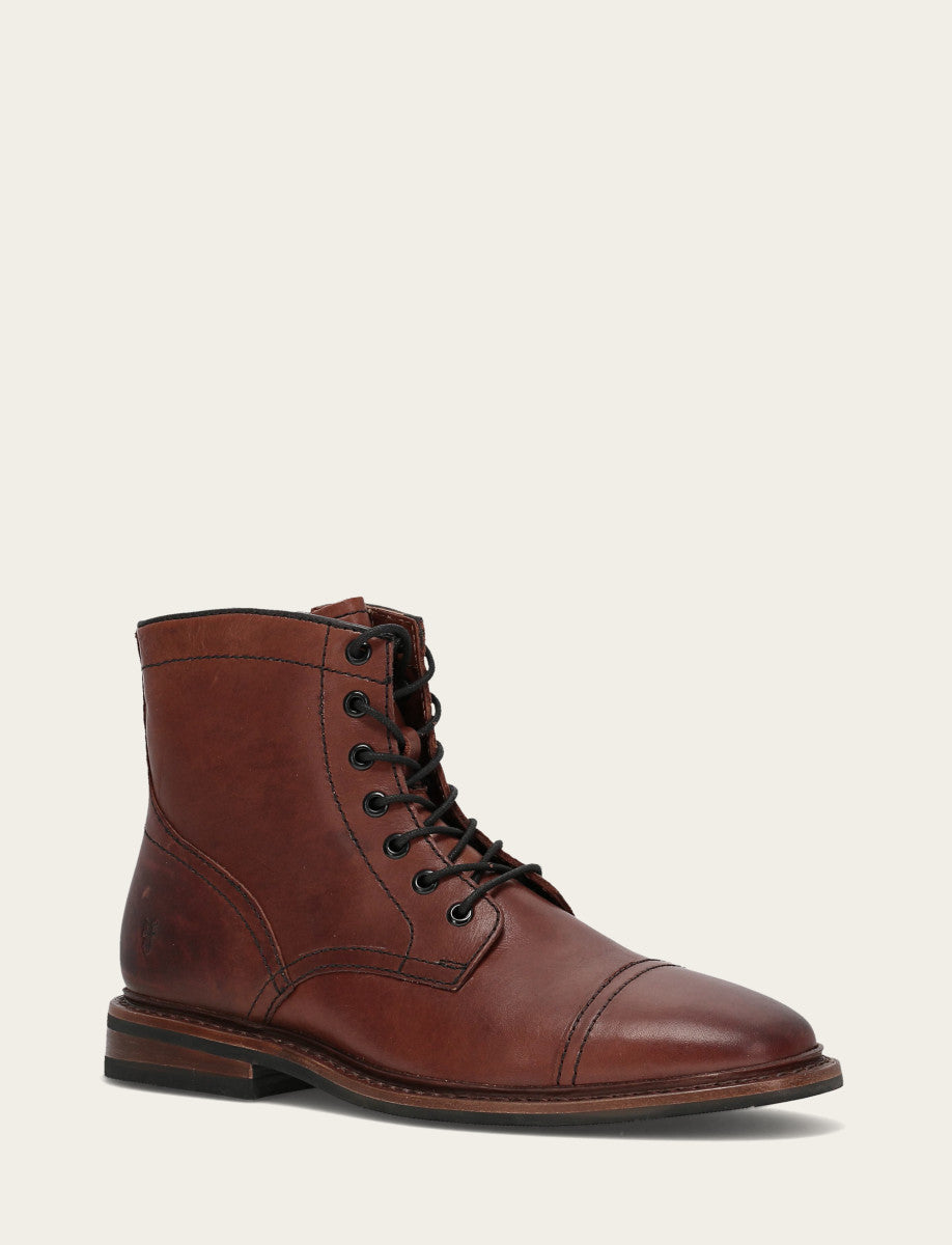 Men's Brown Paul Mid Lace Boot Brown