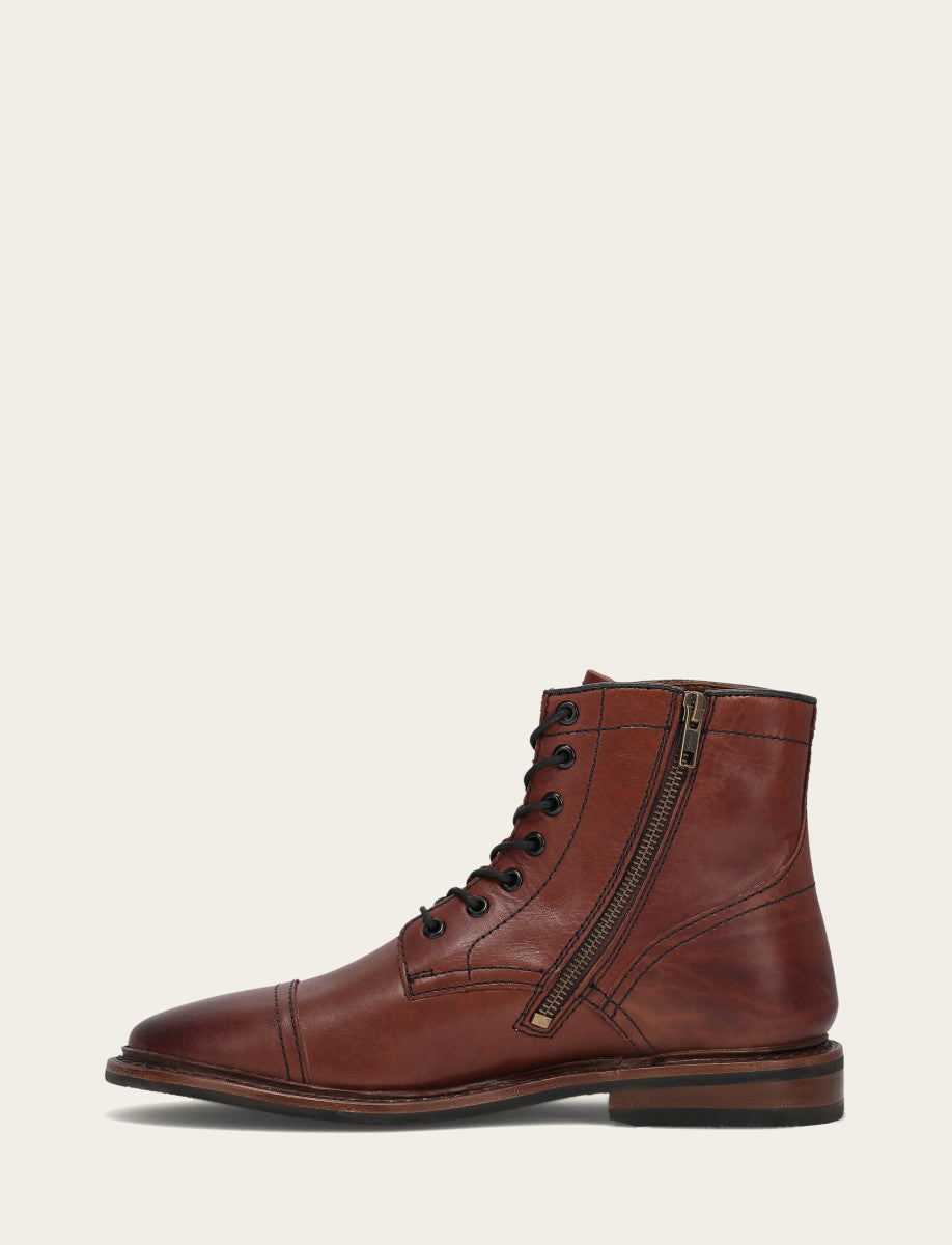 Men's Brown Paul Mid Lace Boot Brown