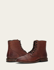 Men's Brown Paul Mid Lace Boot Brown