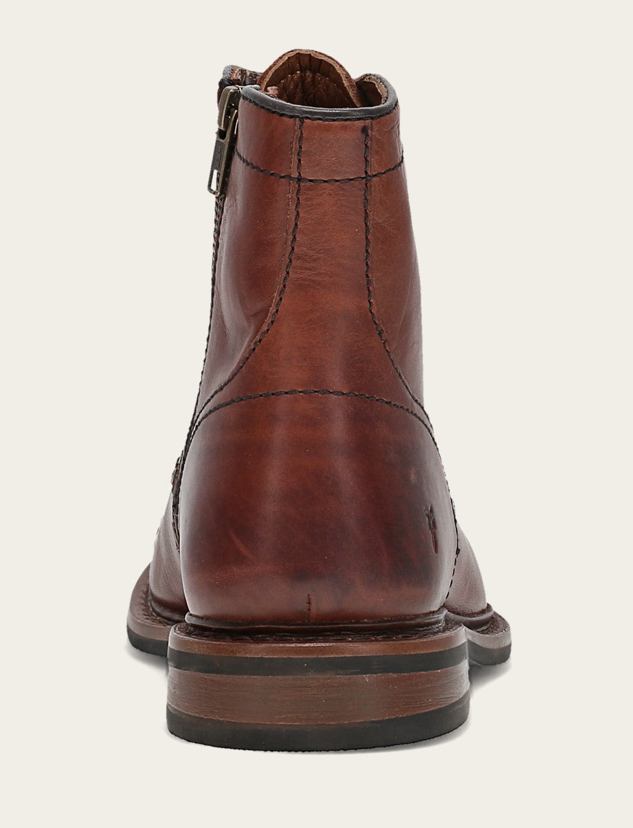 Men's Brown Paul Mid Lace Boot Brown