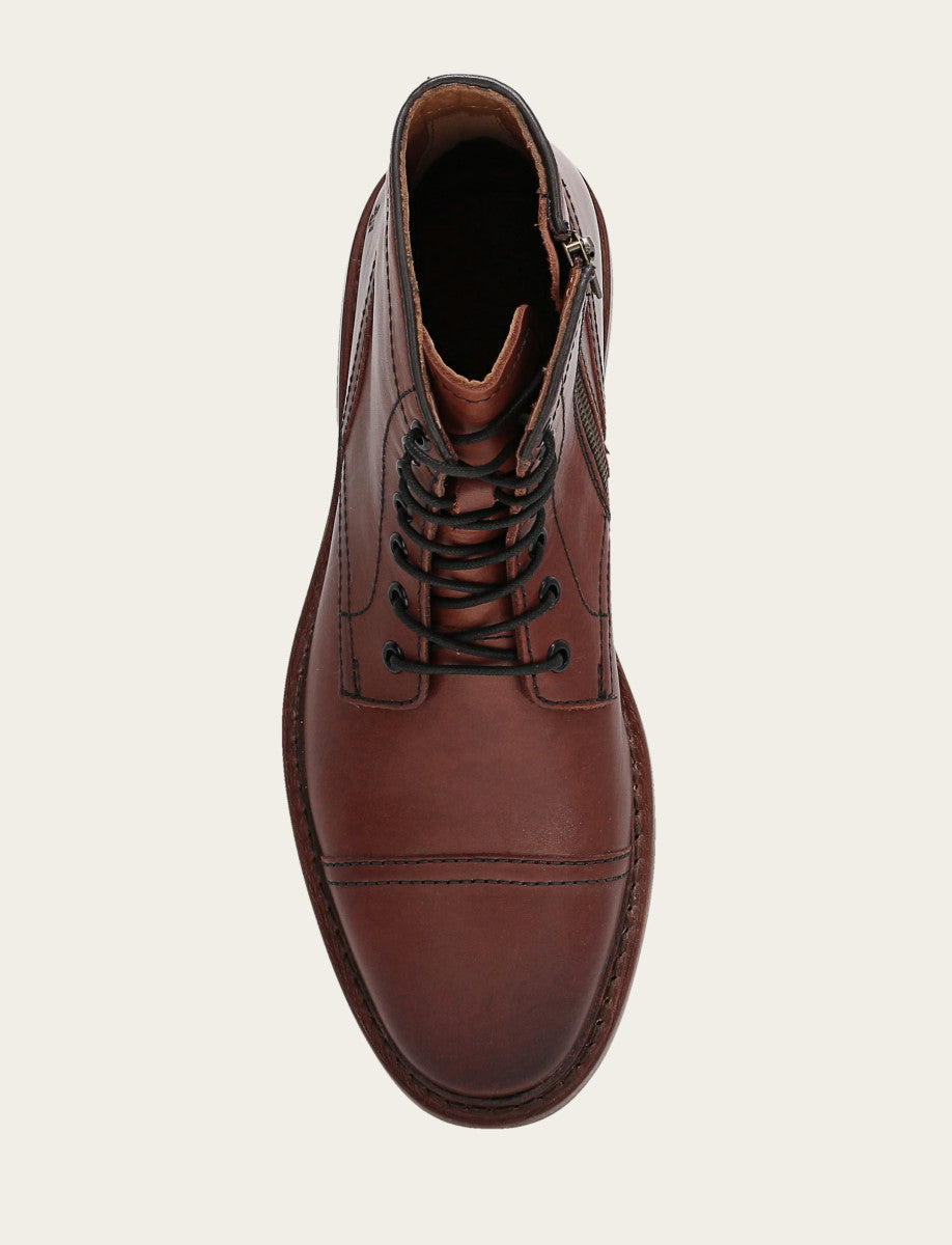 Men's Brown Paul Mid Lace Boot Brown