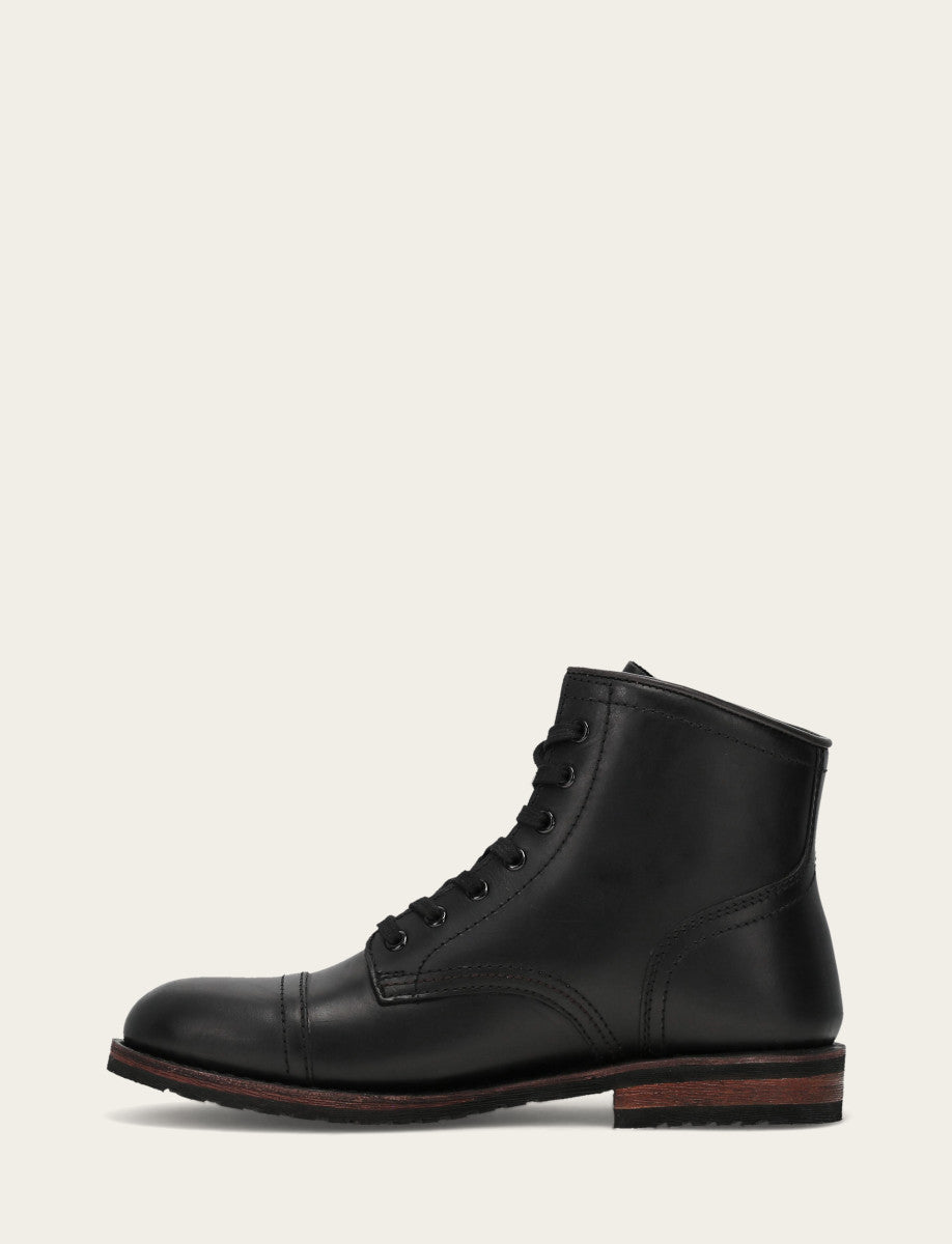 Men's Black Landon Midlace Boot Black