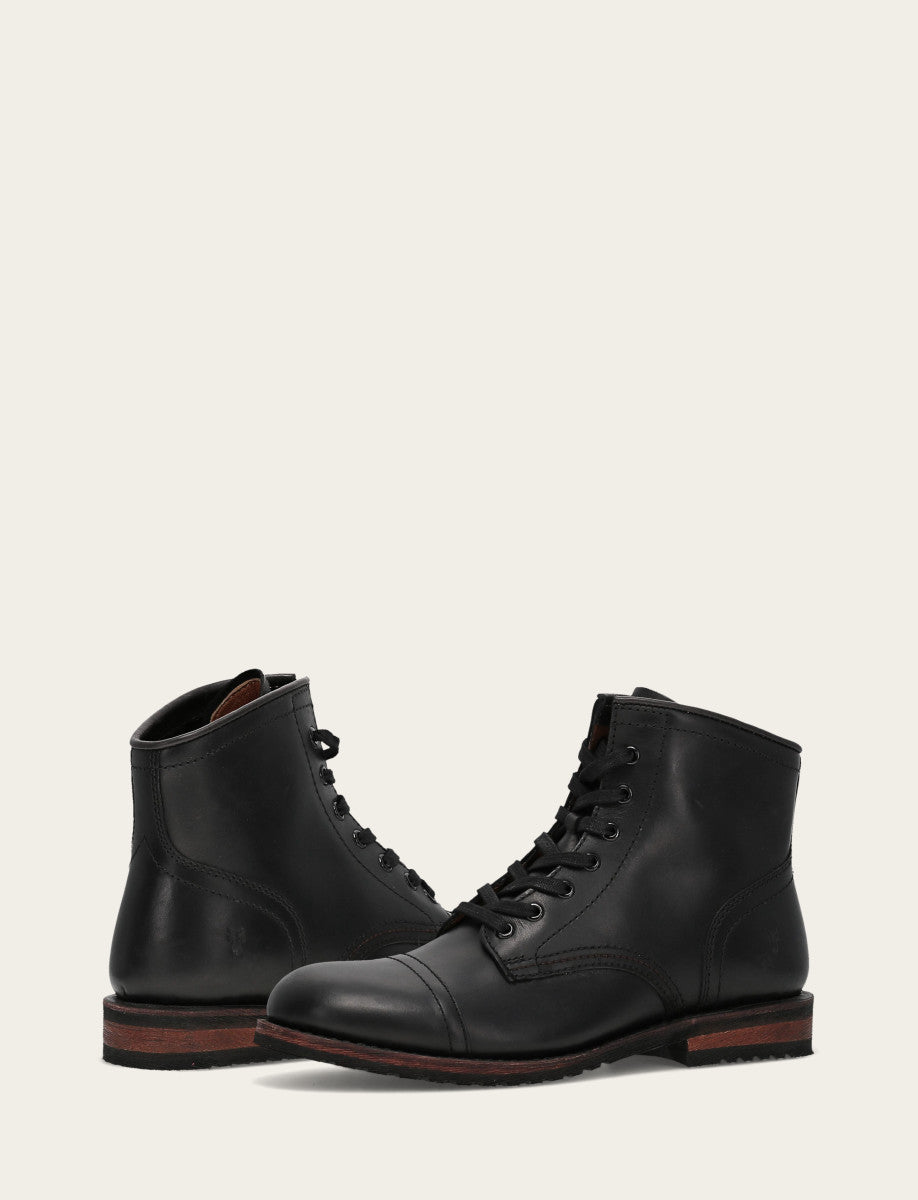 Men's Black Landon Midlace Boot Black