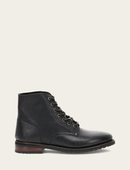 Men's Black Barrett Lace Up Boots Black