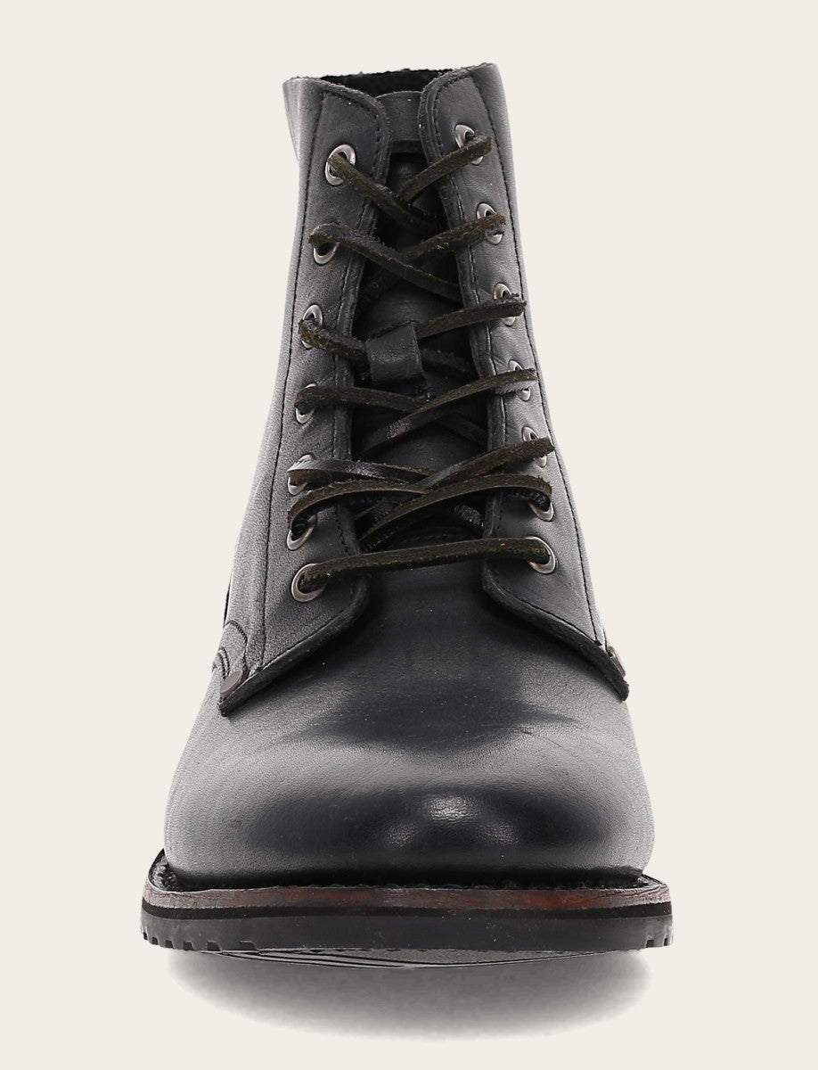 Men's Black Barrett Lace Up Boots Black