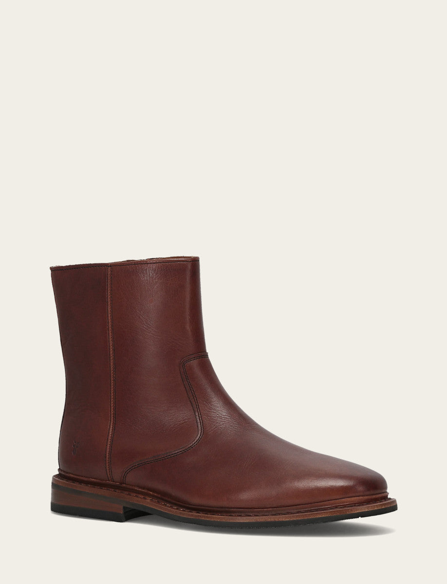 Men's Brown Paul Inside Zip Boot Brown