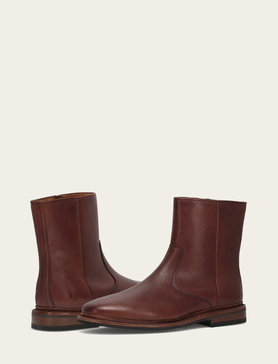 Men's Brown Paul Inside Zip Boot Brown