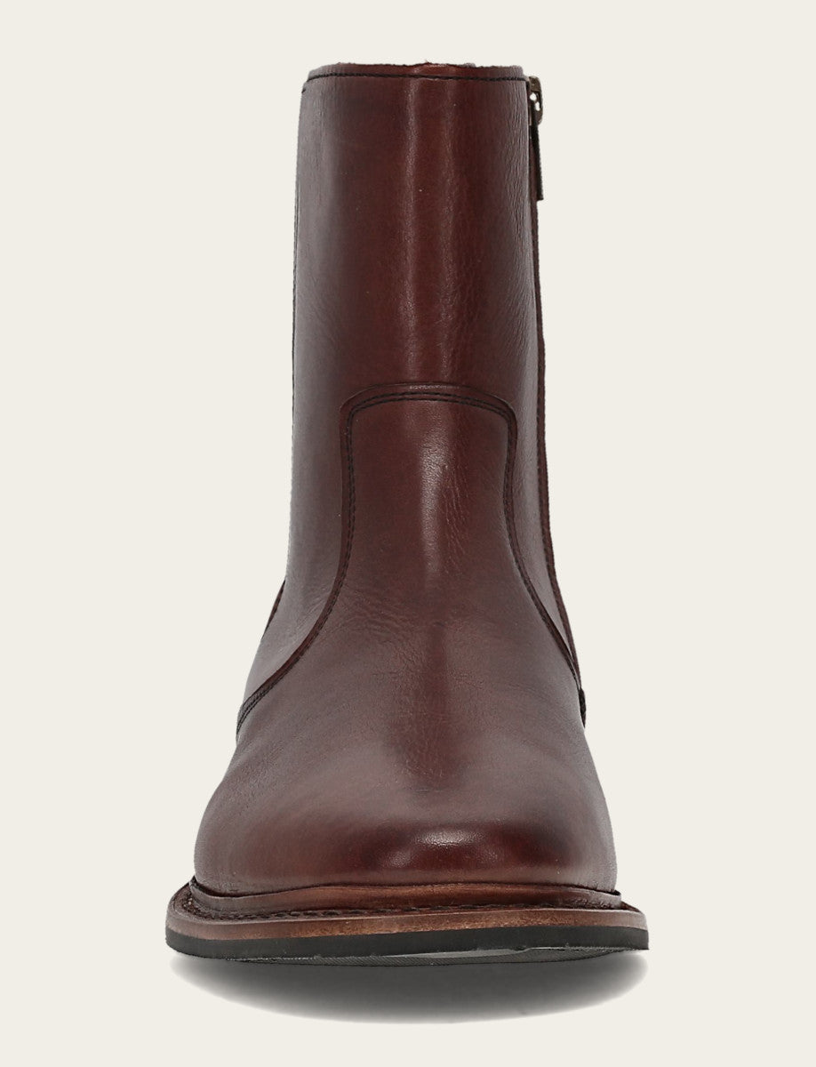Men's Brown Paul Inside Zip Boot Brown