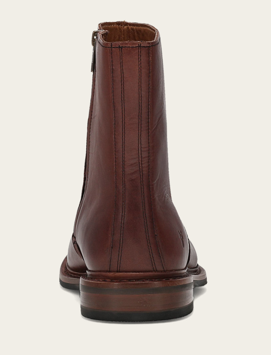 Men's Brown Paul Inside Zip Boot Brown