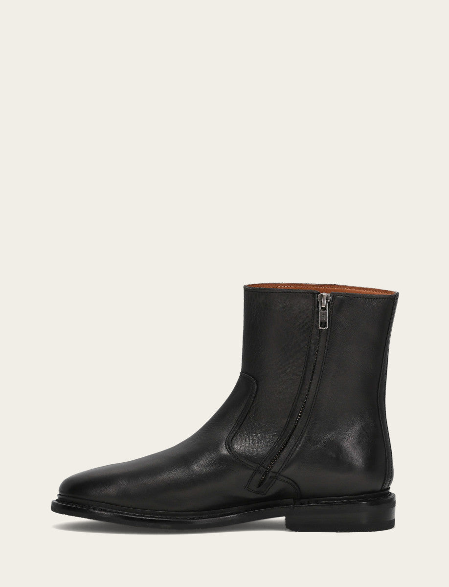 Men's Black Paul Inside Zip Boot Black