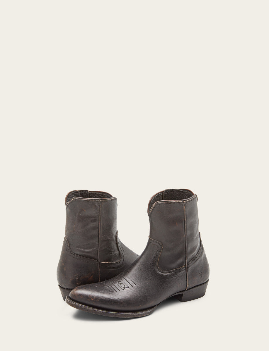 Austin Inside Zip Boot Antique Black