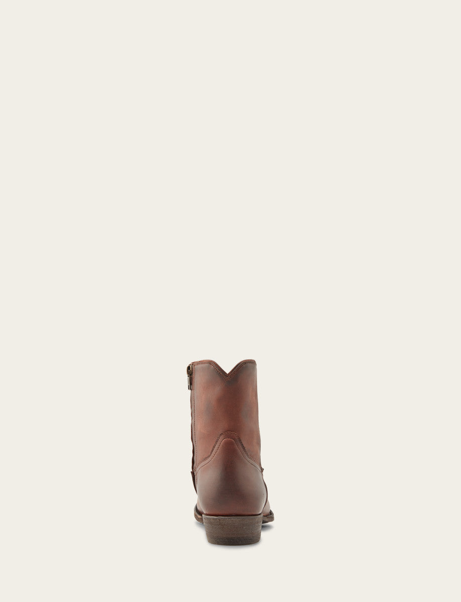 Men's Cognac Austin Inside Zip Boots Cognac