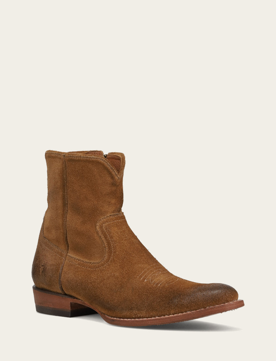 Men's Dark Ash Austin Inside Zip Boots Dark Ash