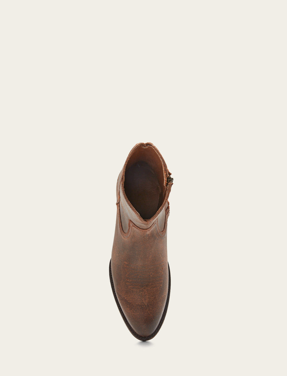 Men's Brown Austin Inside Zip Boots Brown