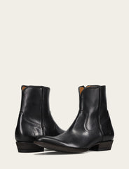 Austin Inside Zip Boot Black