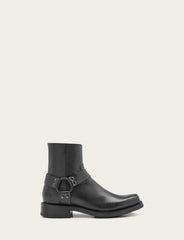 Men's Black Conway Harness Moto Boot Black