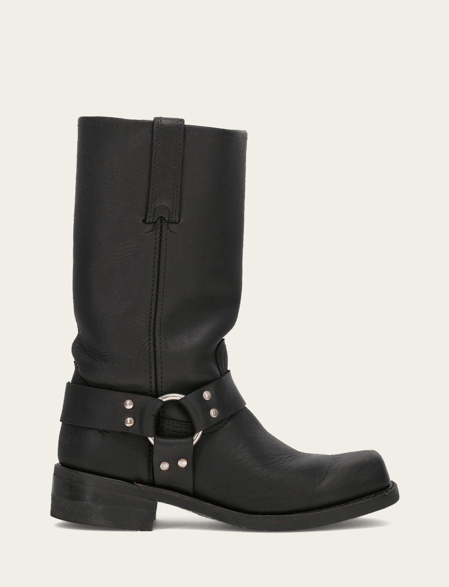 Men's Black Harness 12R Mens Boots Black