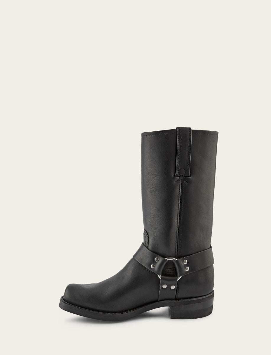 Men's Black Harness 12R Mens Boots Black