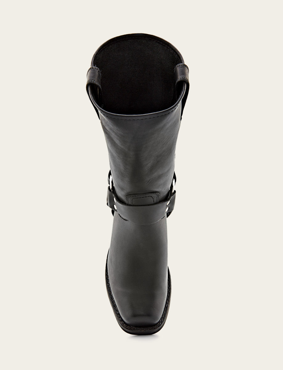 Men's Black Harness 12R Mens Boots Black