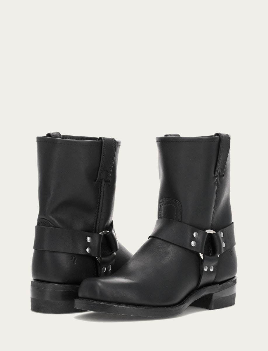 Men's Black Harness 8R Mens Boots Black