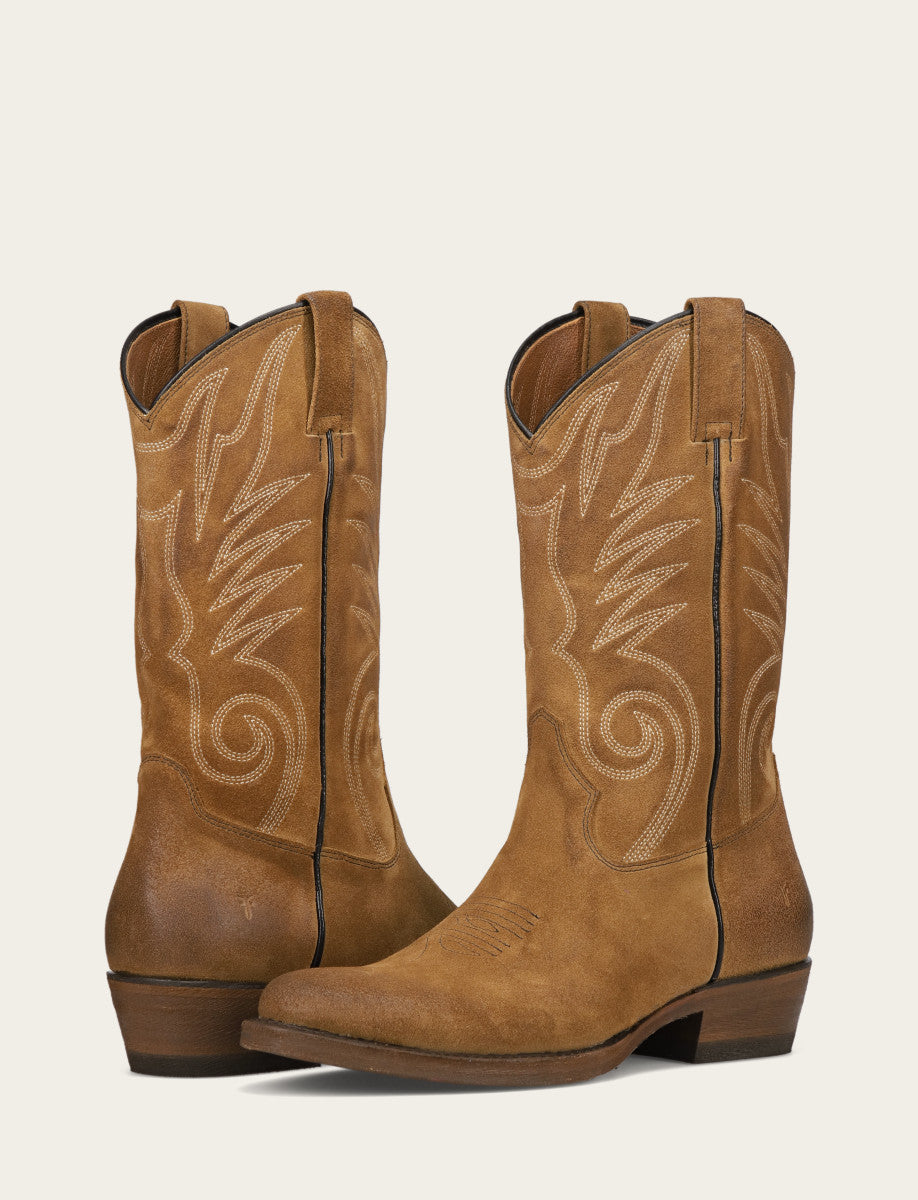 Men's Mushroom Grady Vintage Stitch Western Boots Mushroom