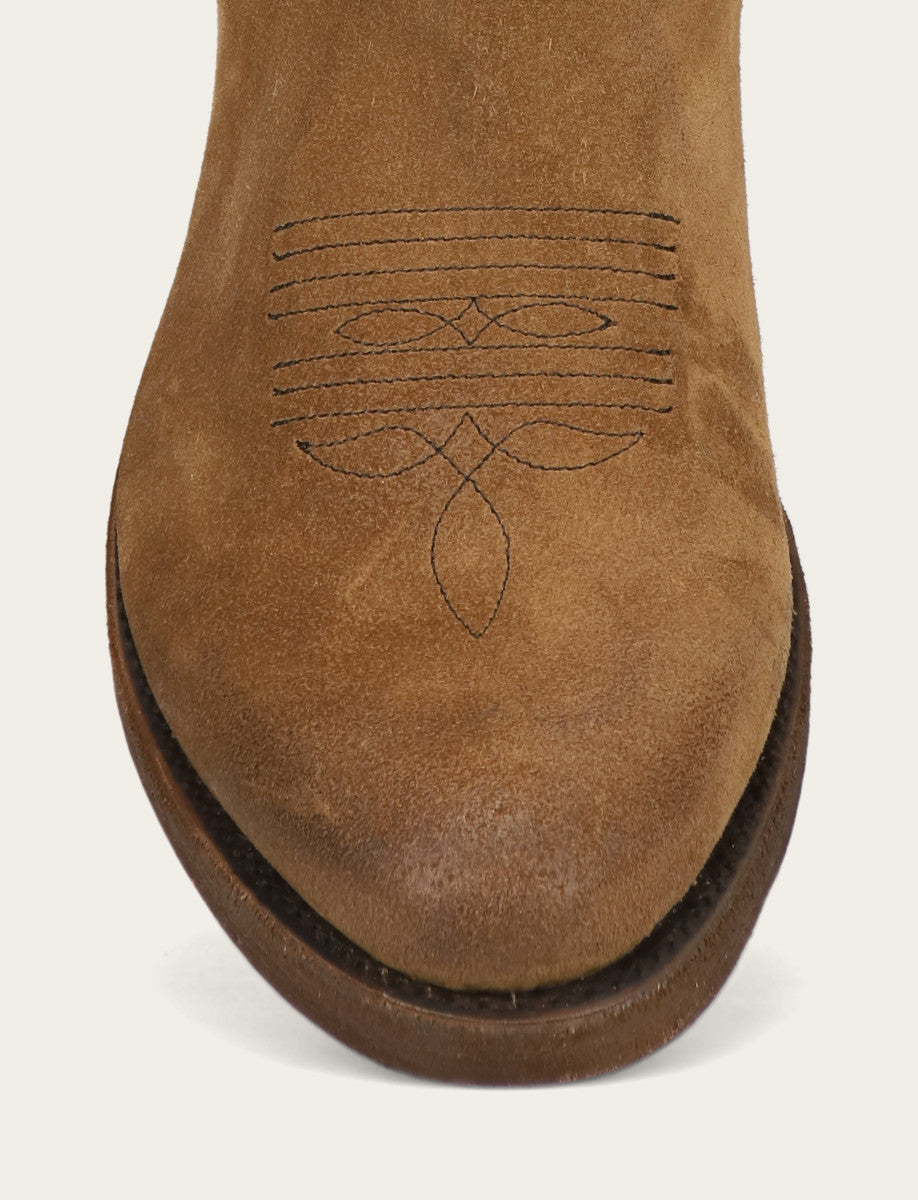 Men's Mushroom Grady Vintage Stitch Western Boots Mushroom
