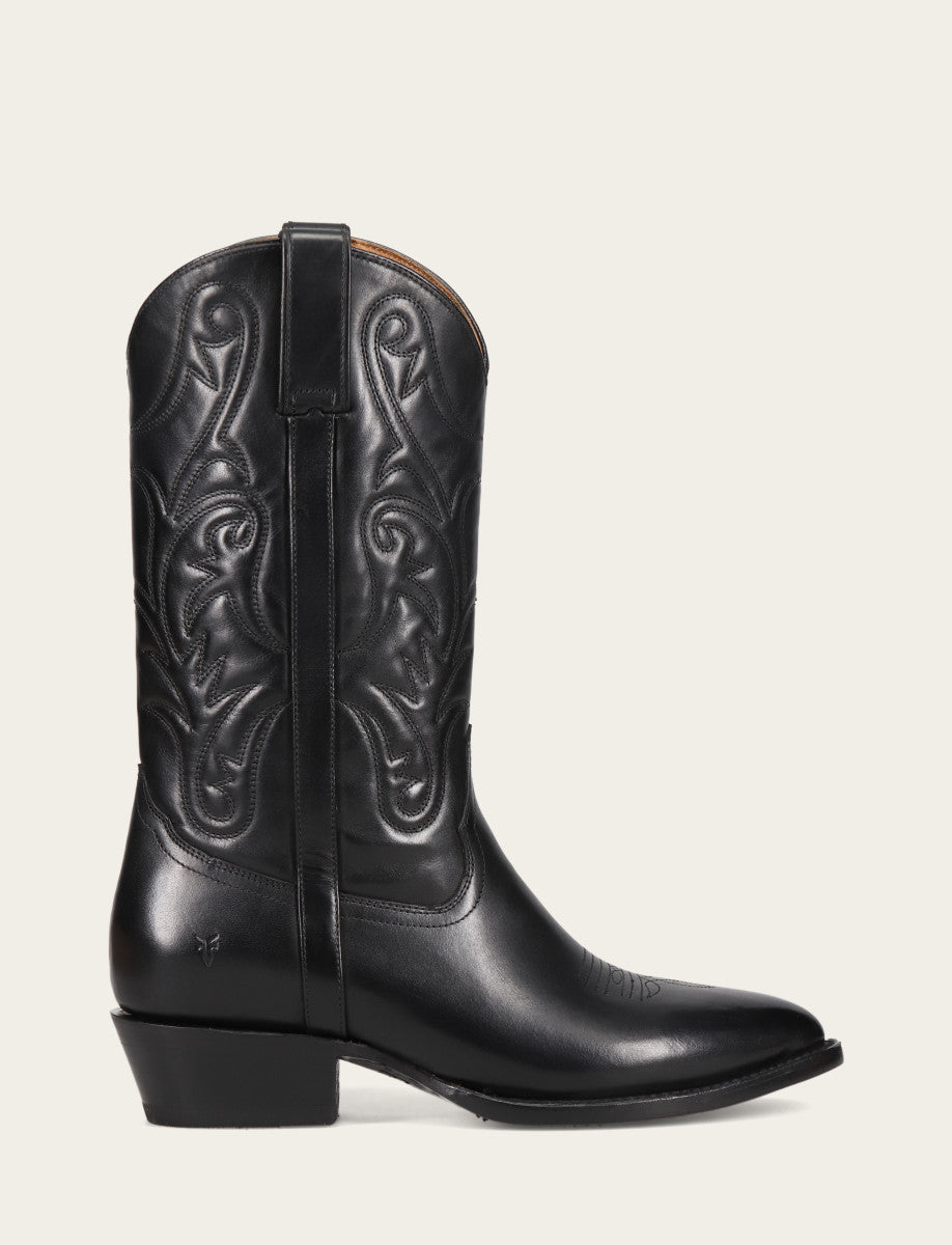 Men's Black Bruce Pull On Tall Boots Black