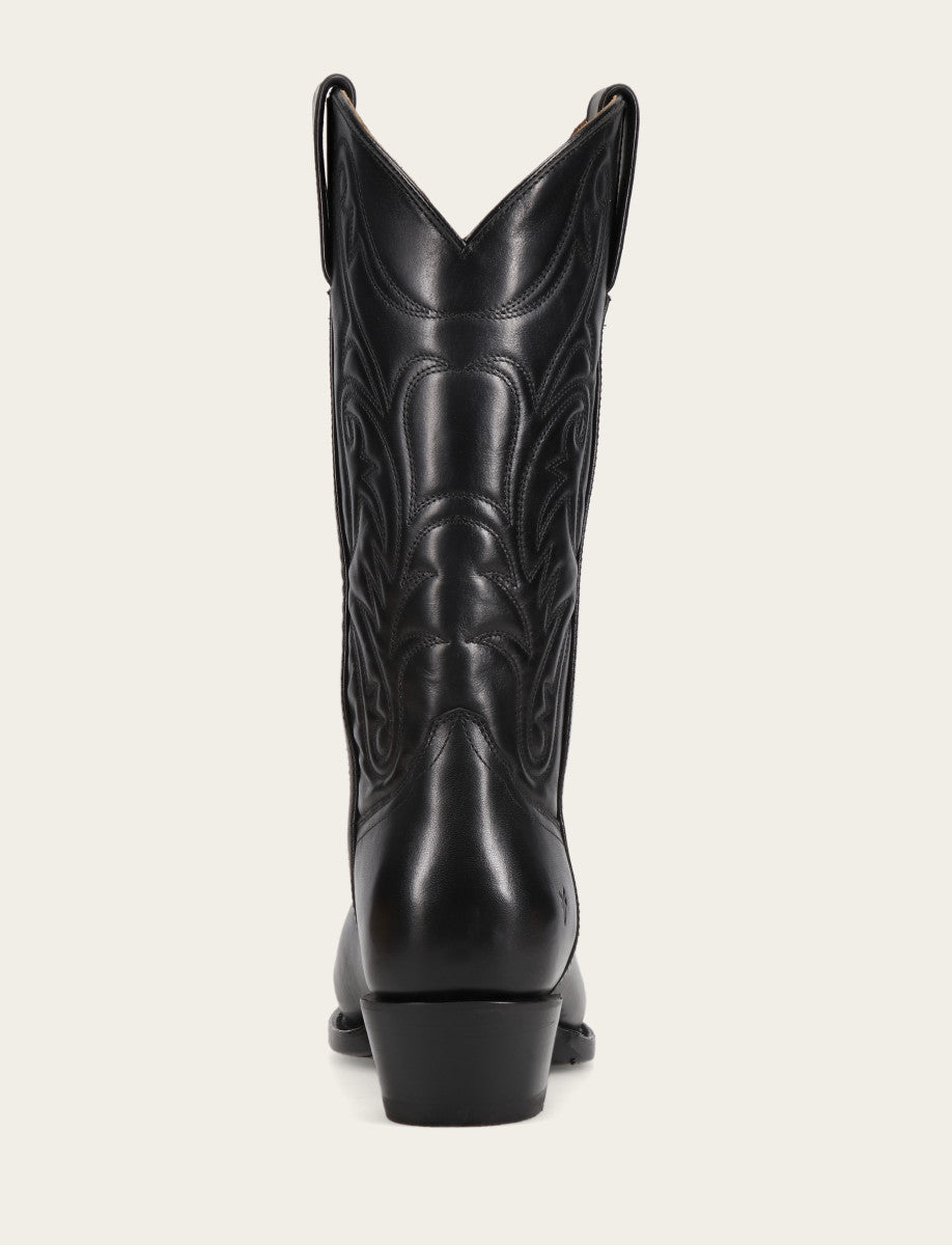 Men's Black Bruce Pull On Tall Boots Black