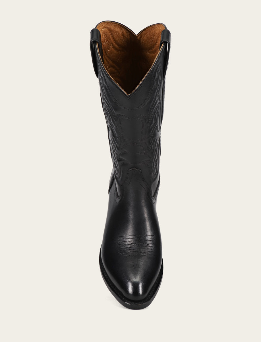 Men's Black Bruce Pull On Tall Boots Black