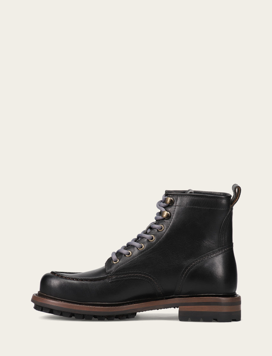 Men's Black Hudson Workboot Lug Black